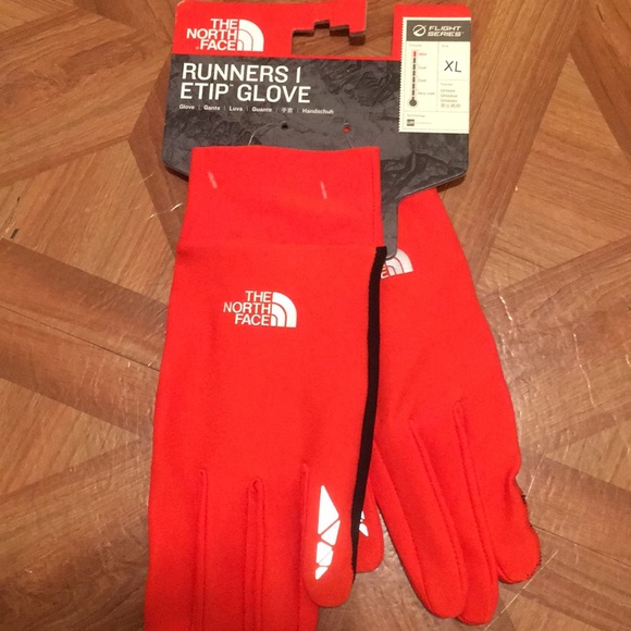 The North Face Other - Men’s north face runners etip gloves size XL